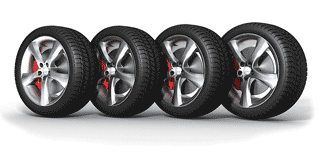 group of tyres